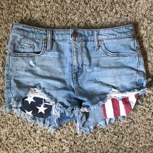 Jean shorts